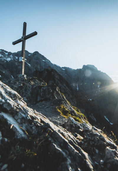 Taghaube Gipfelkreuz