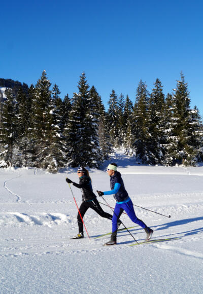 Langlaufen in Sibratsgfäll