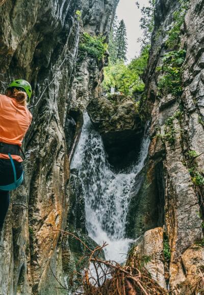 Klettersteig Röbischlucht