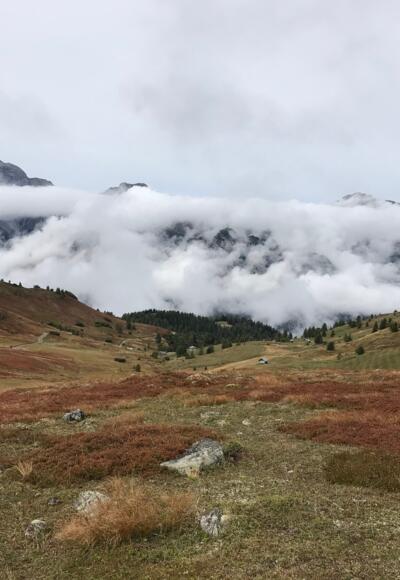 Ausblick vom Egger Joch