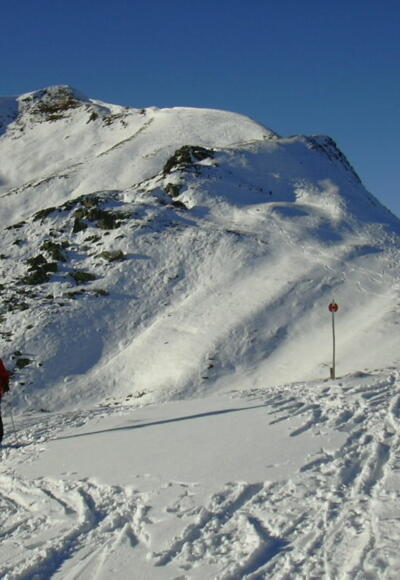 Rückblick Gipfelaufbau