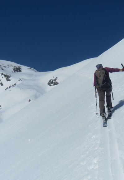 Querung zum Nördlichen Löcherferner