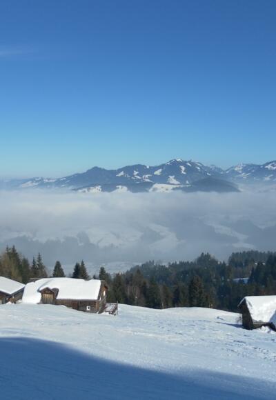 Winterwanderweg auf den Brüggelekopf