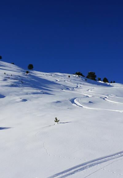 Aufstieg Nähe Hubertsspitze