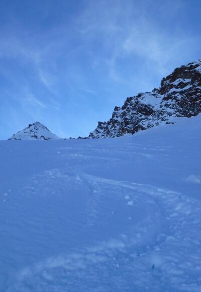Pulverschwünge am Hangererferner