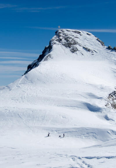 Gipfelaufbau des Hinteren Seelenkogels