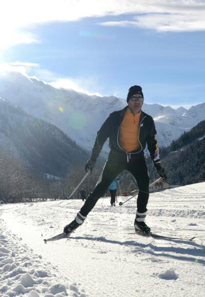 Skatin Loipe in Gschnitz, Wipptal