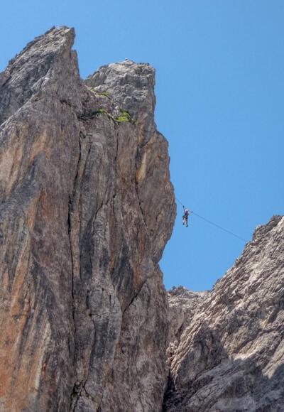 Klettersteig Flying Fox