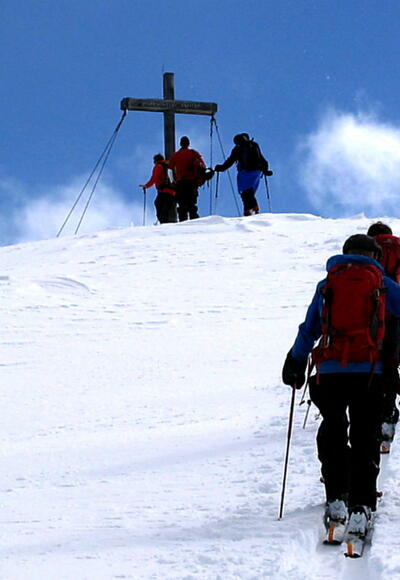 Unser wunderbares Tagesziel, Hennekopf, 2704m, wird erreicht!