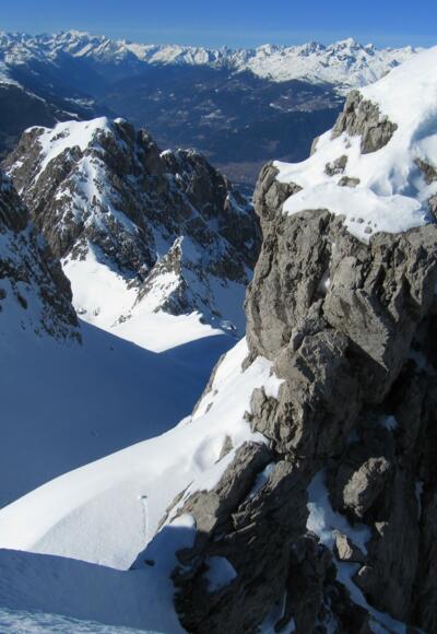 hier gehts rein ins Mohamedaner Kar zum Kerschbaumer Törl