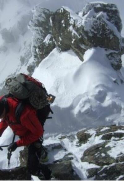 Wenig Platz am Gipfel