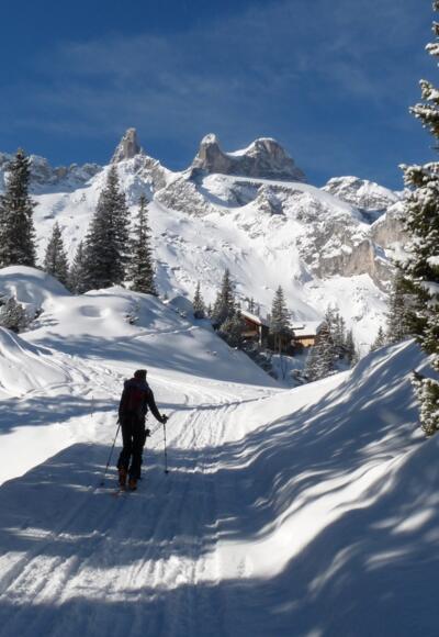 Nach gut 2 Stunden ist die schön gelegene Lindauer Hütte erreicht.