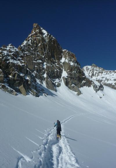 Lisenser Fernerkogel - Blick Richtung Gipfel