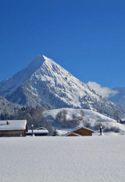 Blick zur Üntschenspitze