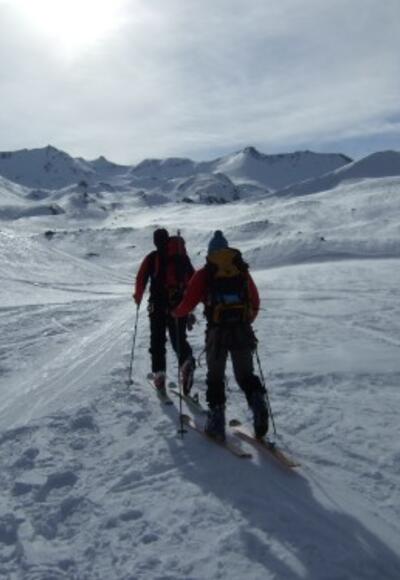 unterwegs zum Kronenjoch