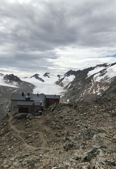 Aussicht kurz oberhalb Ramolhaus