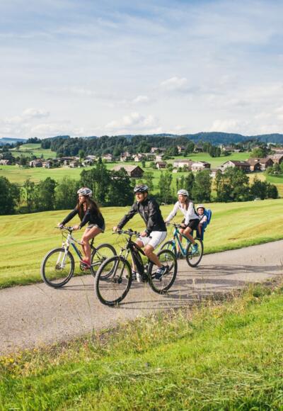 Radweg Bregenzerwald bei Egg