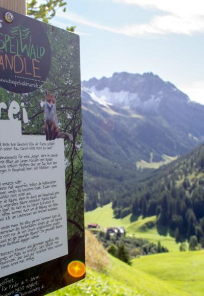 Station drei des Haspelwaldwegs