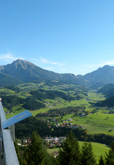 Wurbauerkogel, Panoramablicke