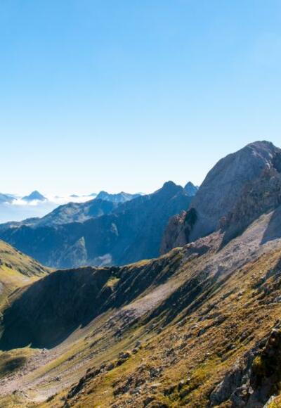  Toller Ausblick auf das Luggauer Törl und den dahinterliegende Torkarspitze