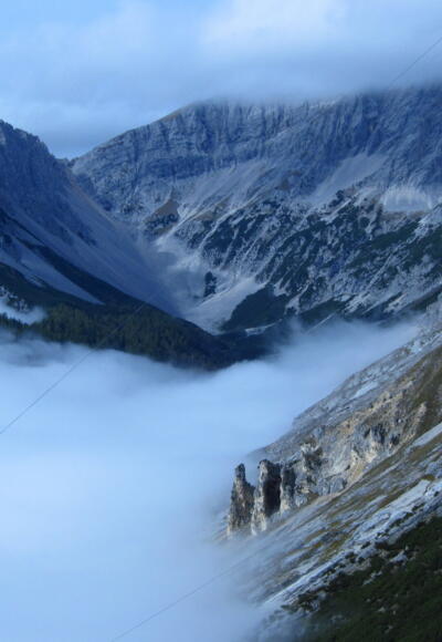 Blick in das Halltal