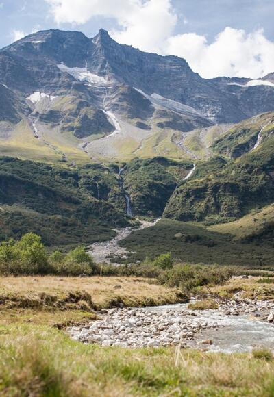 Blick auf den Hohen Sonnblick