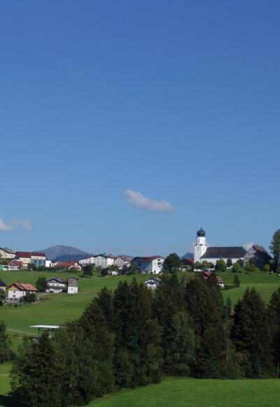 Blick auf die Gemeinde Sulzberg