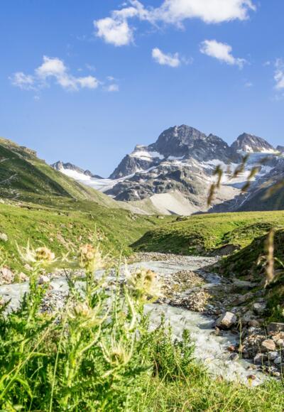 Wanderweg zur Wiesbadener Hütte