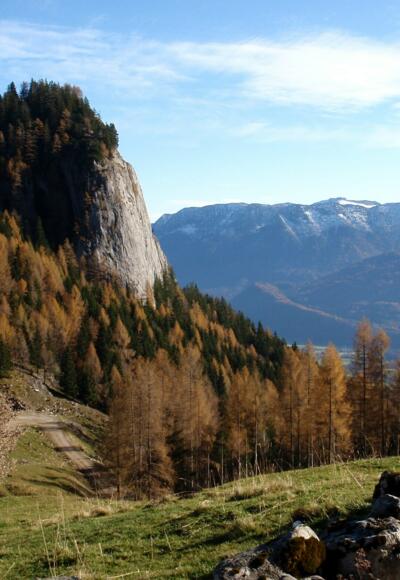 Sommeraustein 1275 m beim Abstieg 