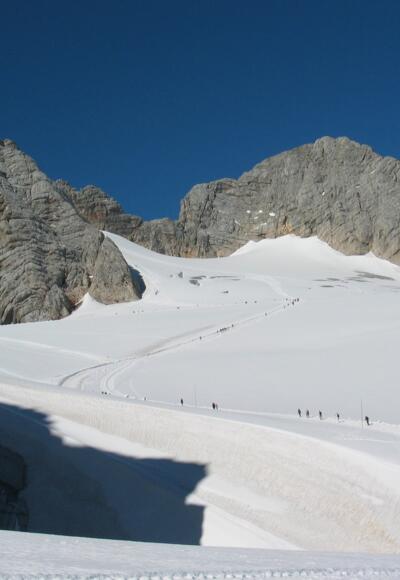 "Kolk" am Dachsteingletscher