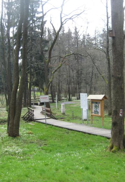 Dreiländereck bei Eichigt (Sachsen), Prex (Bayern) und Hranice (Tschechische Republik)