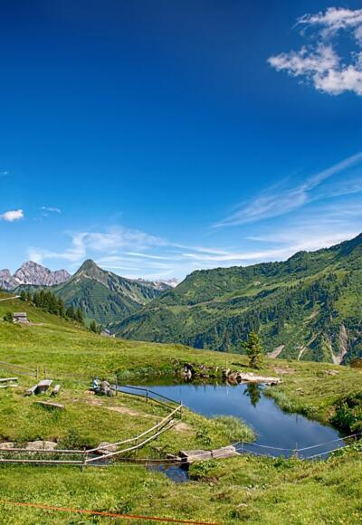 Teich Stofel Damüls