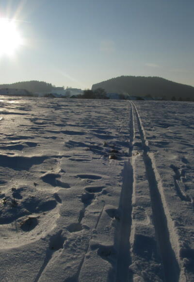 Witzelsberg, hinten Braunberg