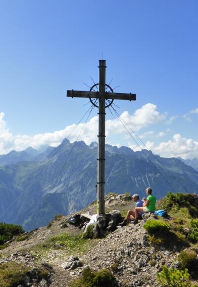 Gipfelkreuz der Davenna