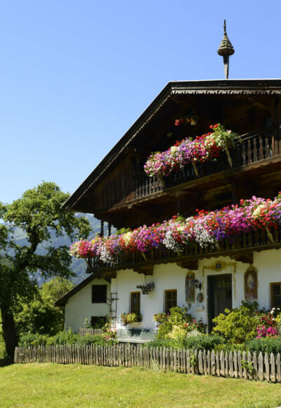 Brandenberg Bauernhaus Sommer