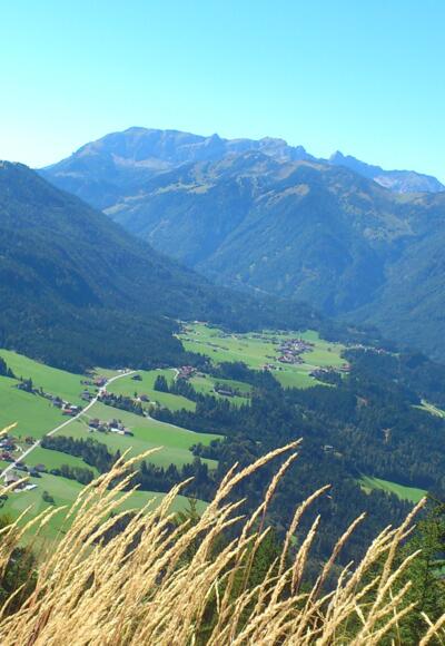 Blick in Richtung Tal auswärts - Brandenberg
