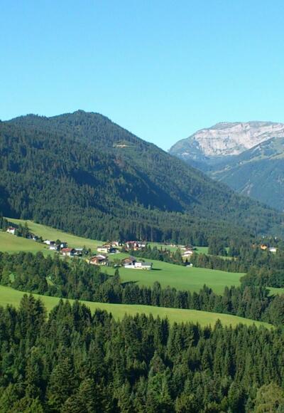Brandenberg Blick Tal auswärts