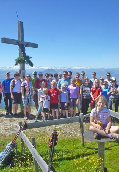Fellhorngipfel mit Jubiläumsteilnehmern 2016