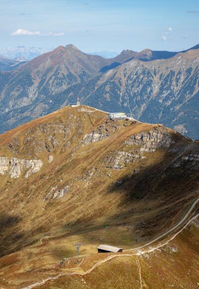 Blick zurück zum Stubnerkogel