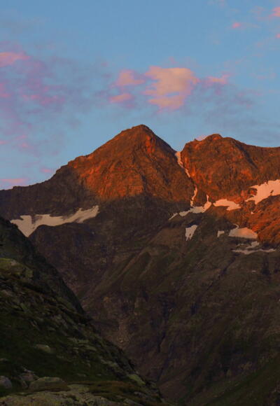 Sonnenaufgang am Seekopf 2923m