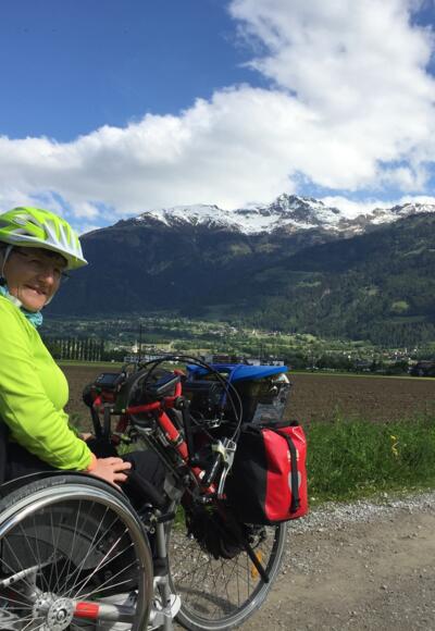 Drauradweg mit dem Handbike