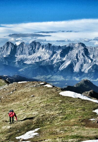 Dachstein von der Rotmandlspitze (2.453 m) (03.10.2015)