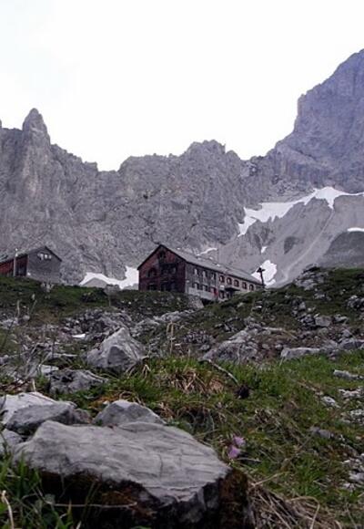 Lamsenjochhütte und -spitze (26.07.2010)