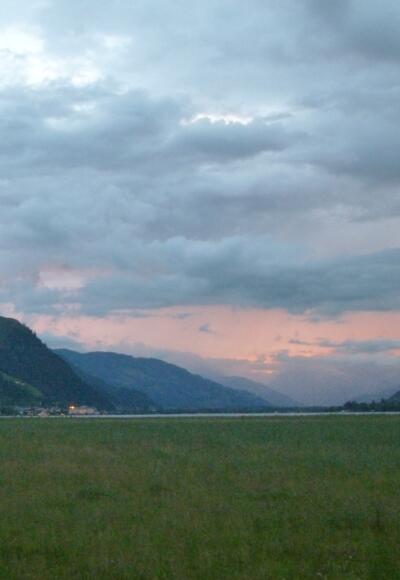 Abendstimmung im Naturschutzgebiet am Südufer