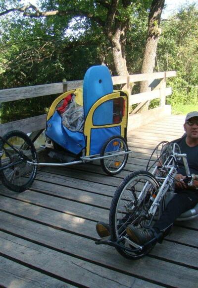 Mit dem Handbike durch das Chiemsee-Alpenland