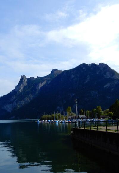 Ebensee: Blick zum Traunstein