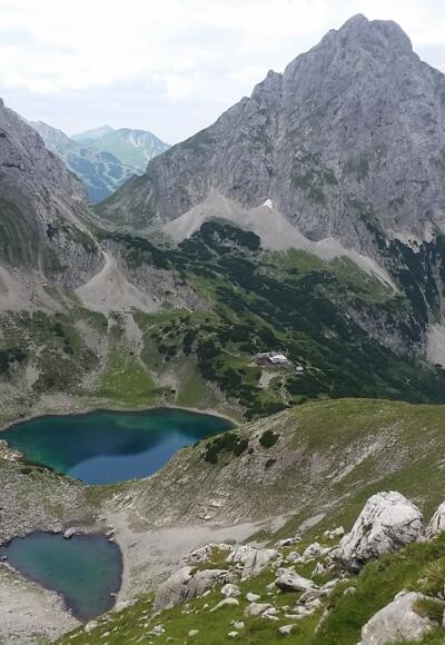 Drachensee und Coburger Hütte