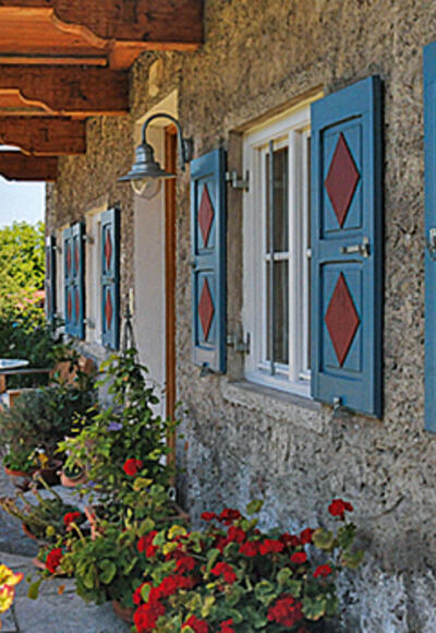 Nußdorf Hausfassade