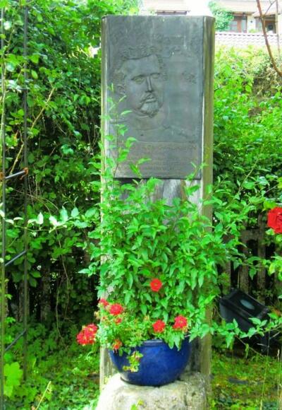 König-Ludwig II.-Konterfei in Rimsting