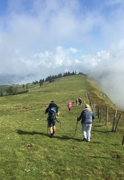 Wanderweg zum Hintertrattberg